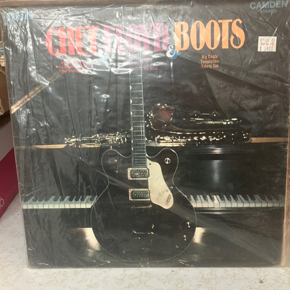 Chet Atkins Boots Vinyl Record